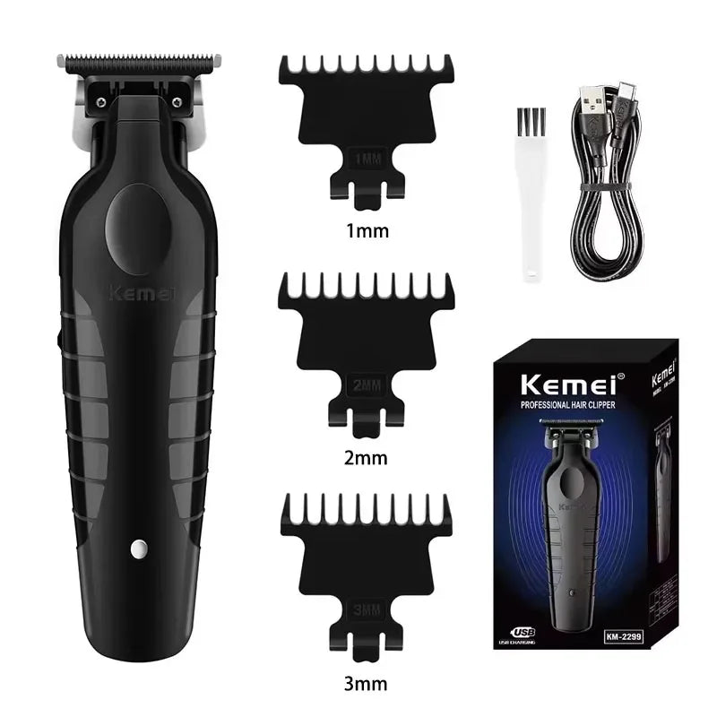 KM-2296 KM-2299 KM-1102 Professional Hair Clipper Kit Electric Shaver Male Hair Cutting Machine Men’S Cordless Trimmer