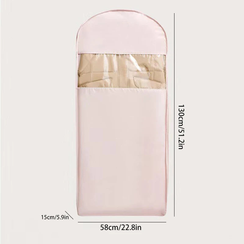 Premium Compression Storage Bags for down Jackets & Luxury Clothing - Dust-Proof Wardrobe Organizers with Space-Saving Design