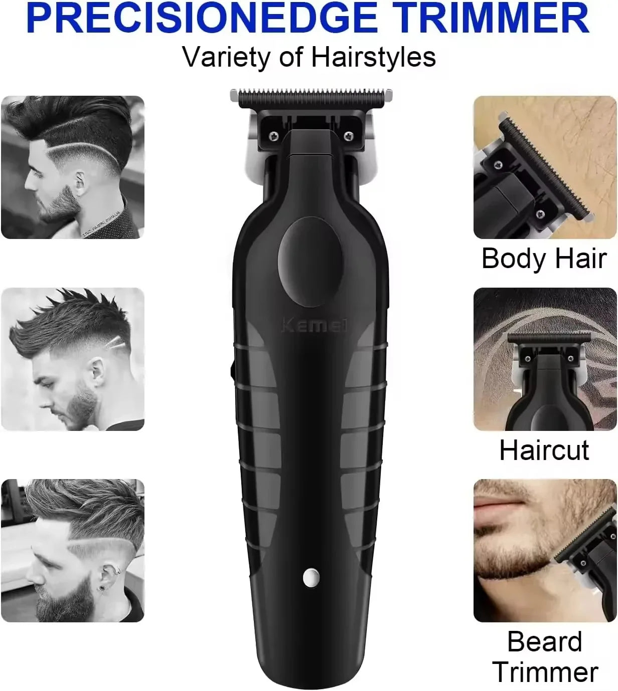 KM-2296 KM-2299 KM-1102 Professional Hair Clipper Kit Electric Shaver Male Hair Cutting Machine Men’S Cordless Trimmer