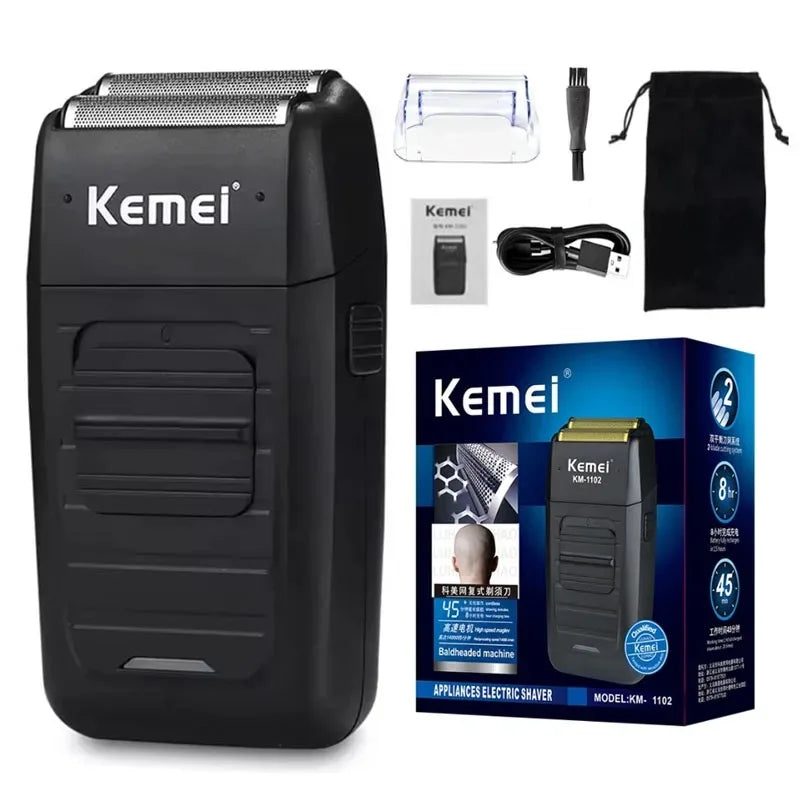 KM-2296 KM-2299 KM-1102 Professional Hair Clipper Kit Electric Shaver Male Hair Cutting Machine Men’S Cordless Trimmer