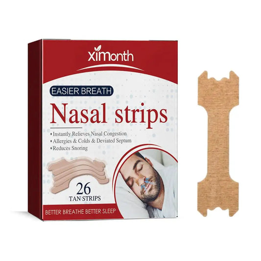 26Pcs Breathe Nasal Strips Right Way Stop Snoring anti Snoring Strips Easier Better Breathe Health Care